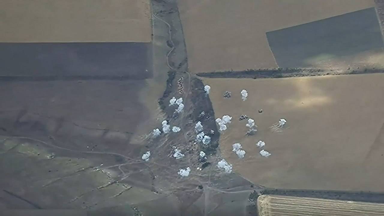 Российские военнослужащие поразили военный полигон ВСУ в Херсонской области