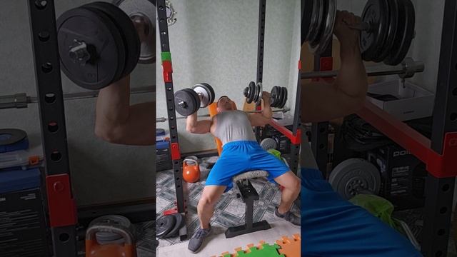Жим 2 по 36кг