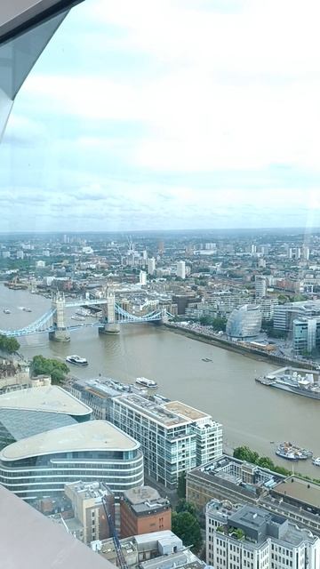 Вид со смотровой Sky Garden, Лондон, Англия (The view from Sky Garden, London, UK)