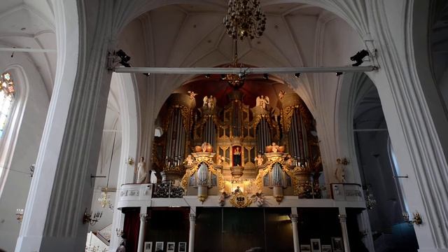 Калининград. Орган в кафедральном соборе. Бах Токката и фуга ре минор BWV 565