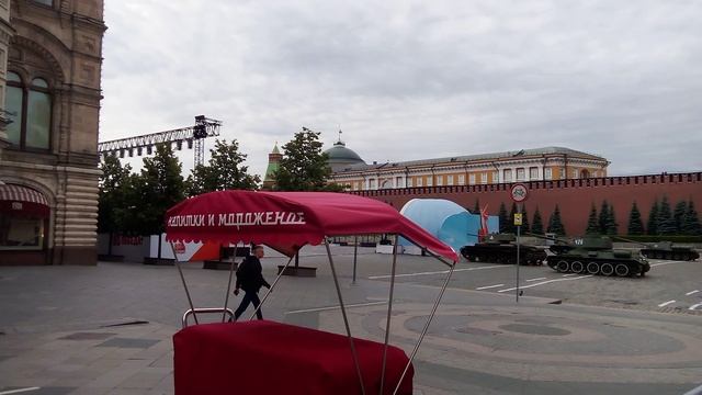 Танки ВОВ на Красной Площади, 22 июня 2025 год.
