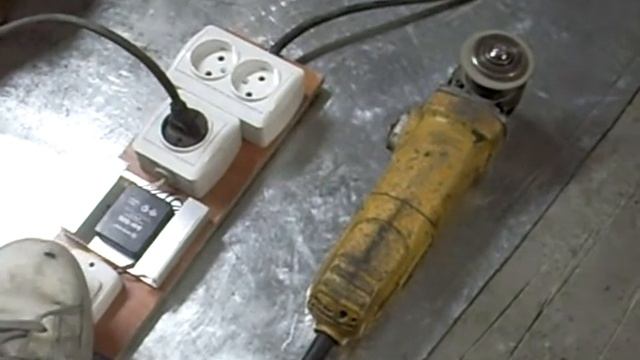 Плавный запуск и регулировка оборотов балгарки