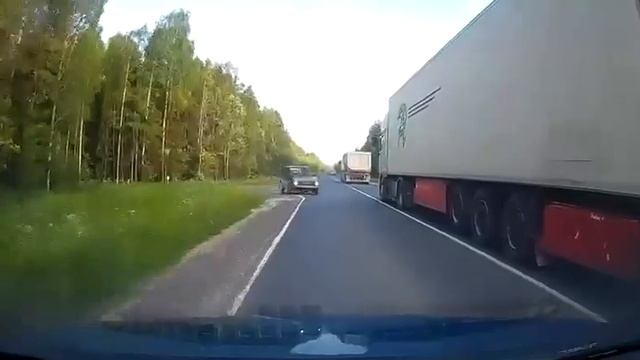 Нива в лоб. Архангельская область