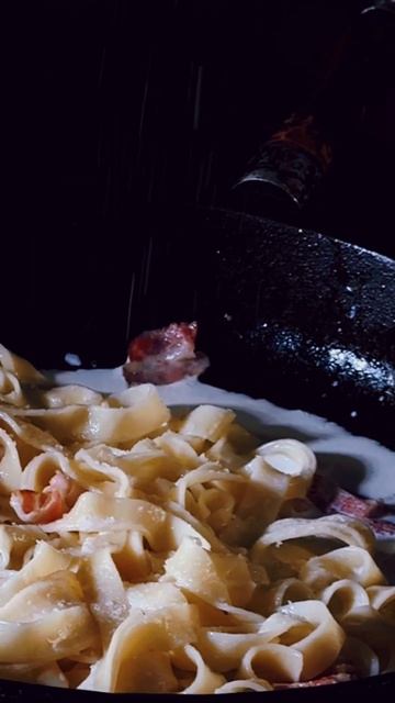 Паста Карбонара! Всем вкусных видео!