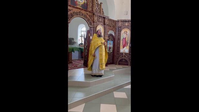 22.06.2025 Неделя 2-я по Пятидесятнице, Всех святых в земле Российской просиявших. Проповедь.