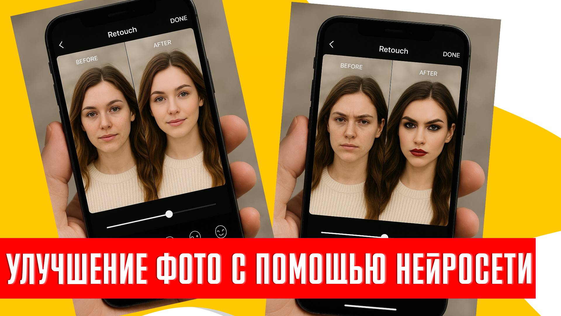 Улучшение фото с помощью нейросети