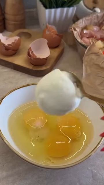 Запеканка с курицей и ананасами
