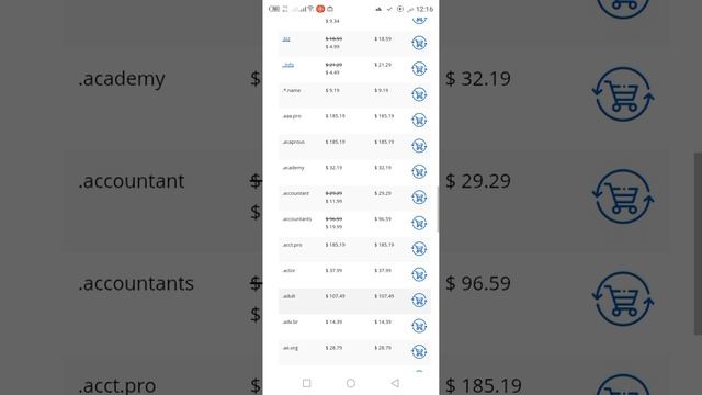 Buy a domain name