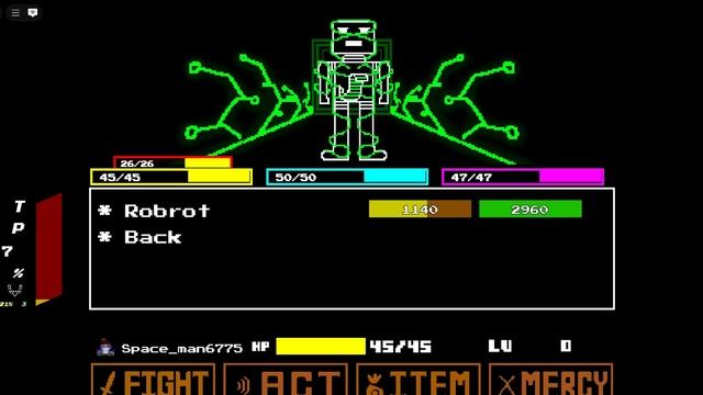 Delta worlds Secret boss Robrot (Chapter 1)