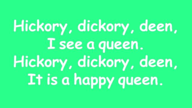 Часть 3 / Урок 4. Рифмовка «Hickory, dickory, dock»