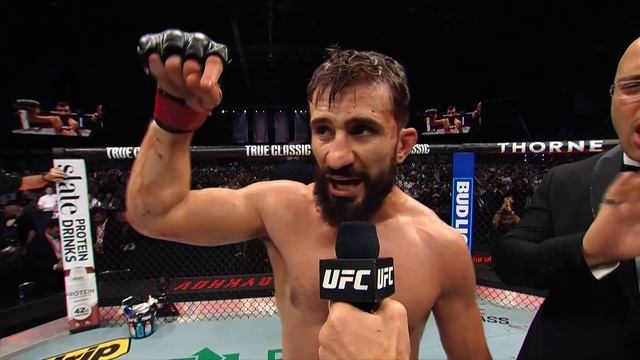 UFC Баку: Назим Садыхов - Слова после боя