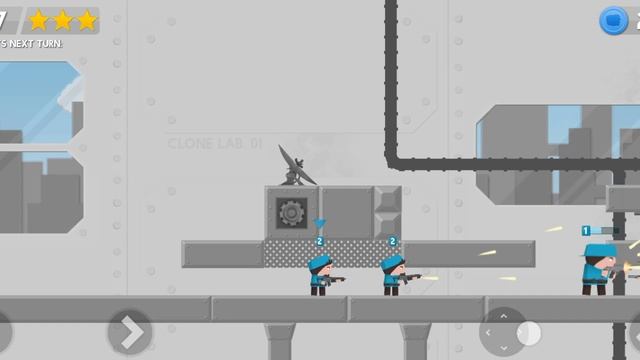 Играю в клон армия.