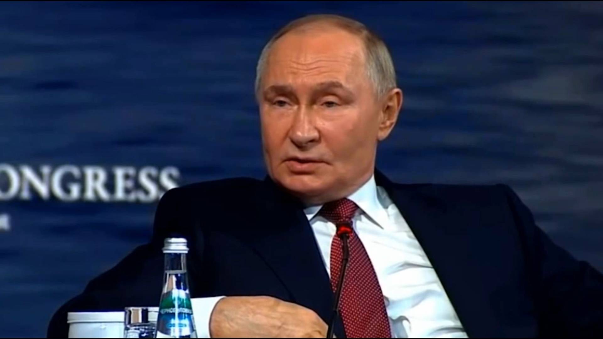 Путин - там где ступает нога Русского солдата то НАШЕ