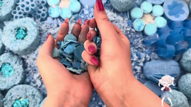 ❤️ Давим хрустящее мыло - Залипательный релакс АСМР ❤️