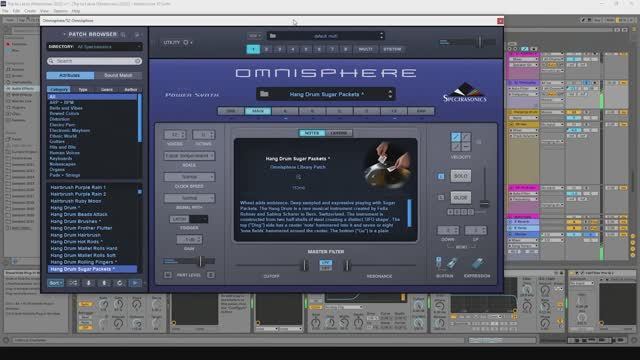 12. Hanging Drum in Omnisphere