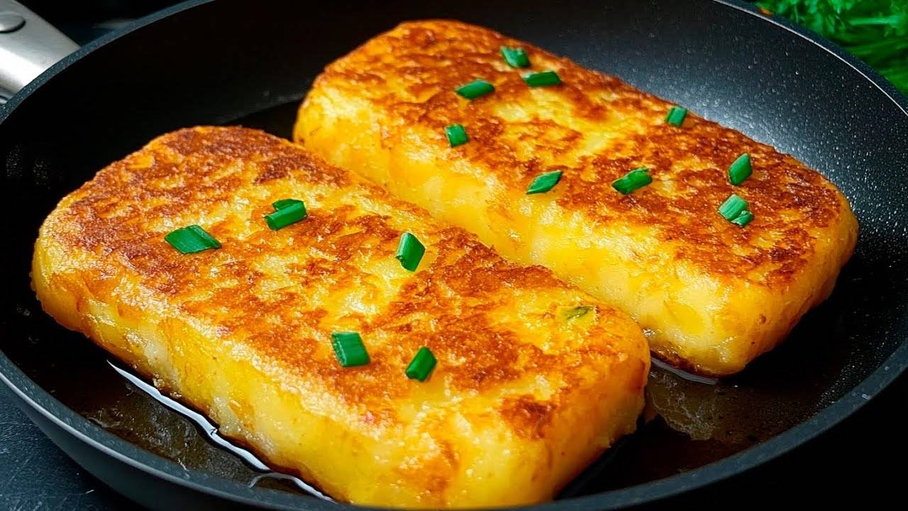 Просто смешайте картошку и яйцо — это блюдо вас удивит! Вкуснейший ужин за копейки!