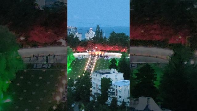 Свеча памяти. Сочи 22.06 2025 года 4 часа утра
