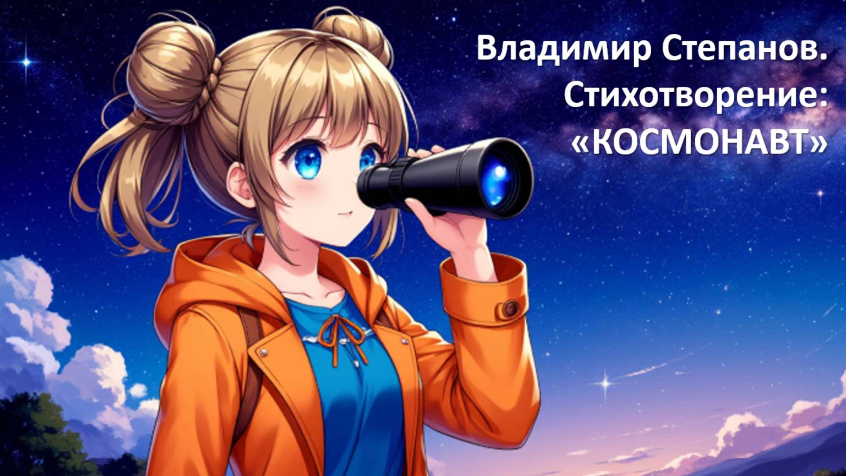 «Космонавт» - Стихотворение В.А. Степанова|Живые мнемотаблицы от Мнемо