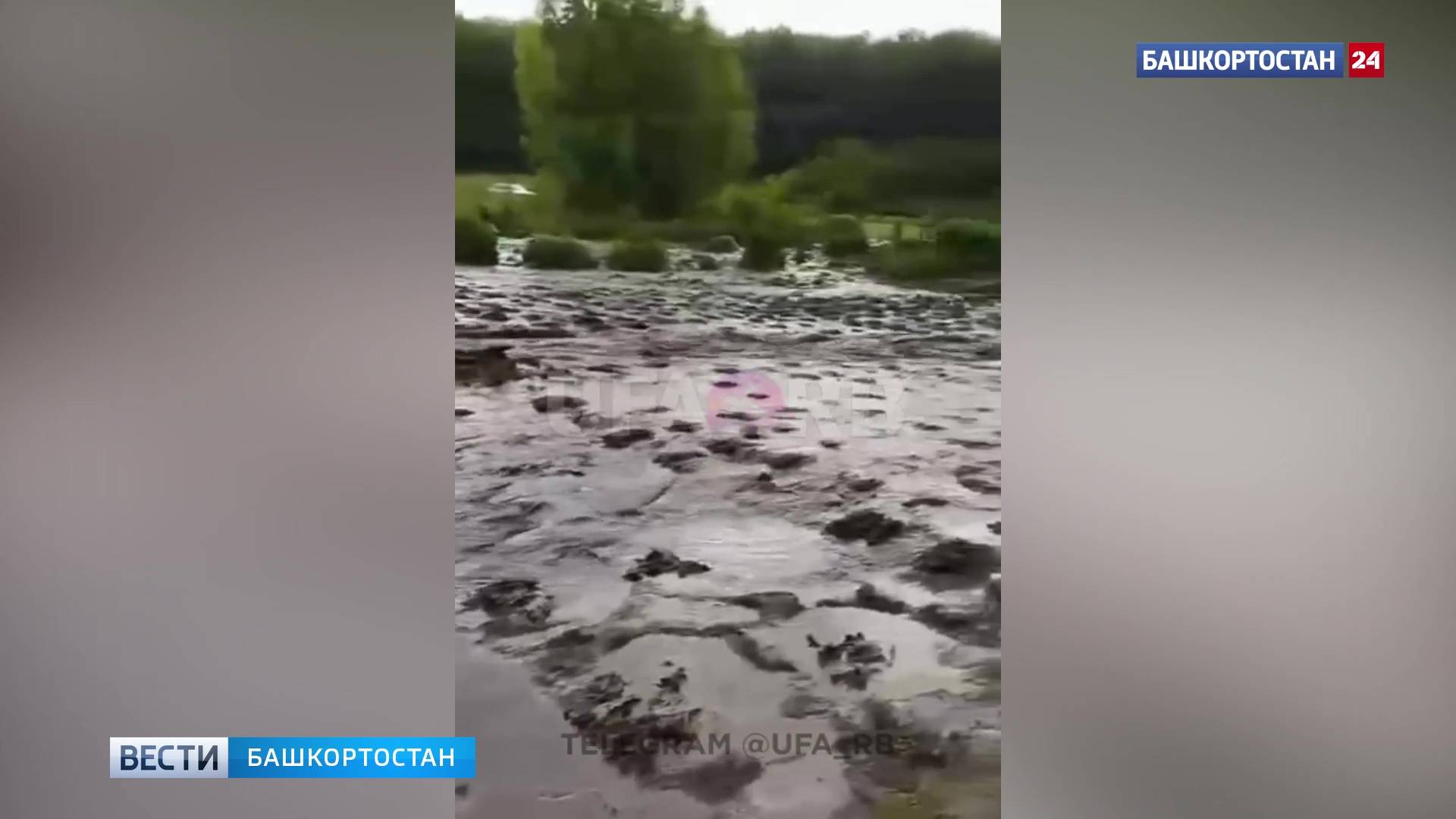 В Альшеевском районе Башкортостана летние ливни принесли жителям хлопоты