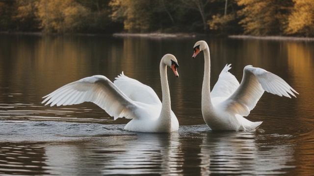 Лебеди Символы верности и красоты