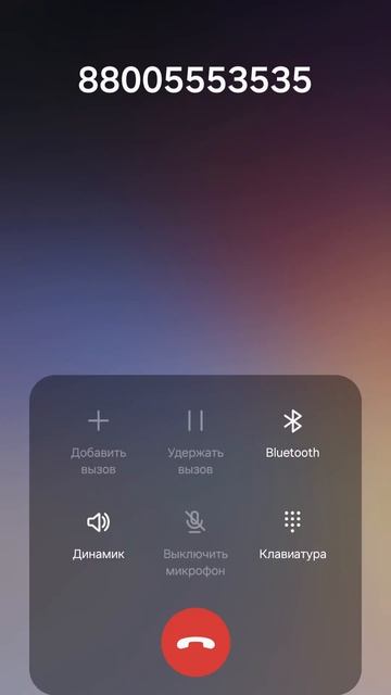 я позвонил в 88005553535