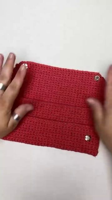 Идея для кошелька или маленькой сумочки крючком