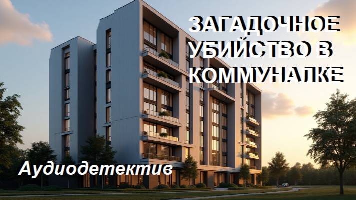 Аудиокнига "Загадочное убийство в коммуналке"