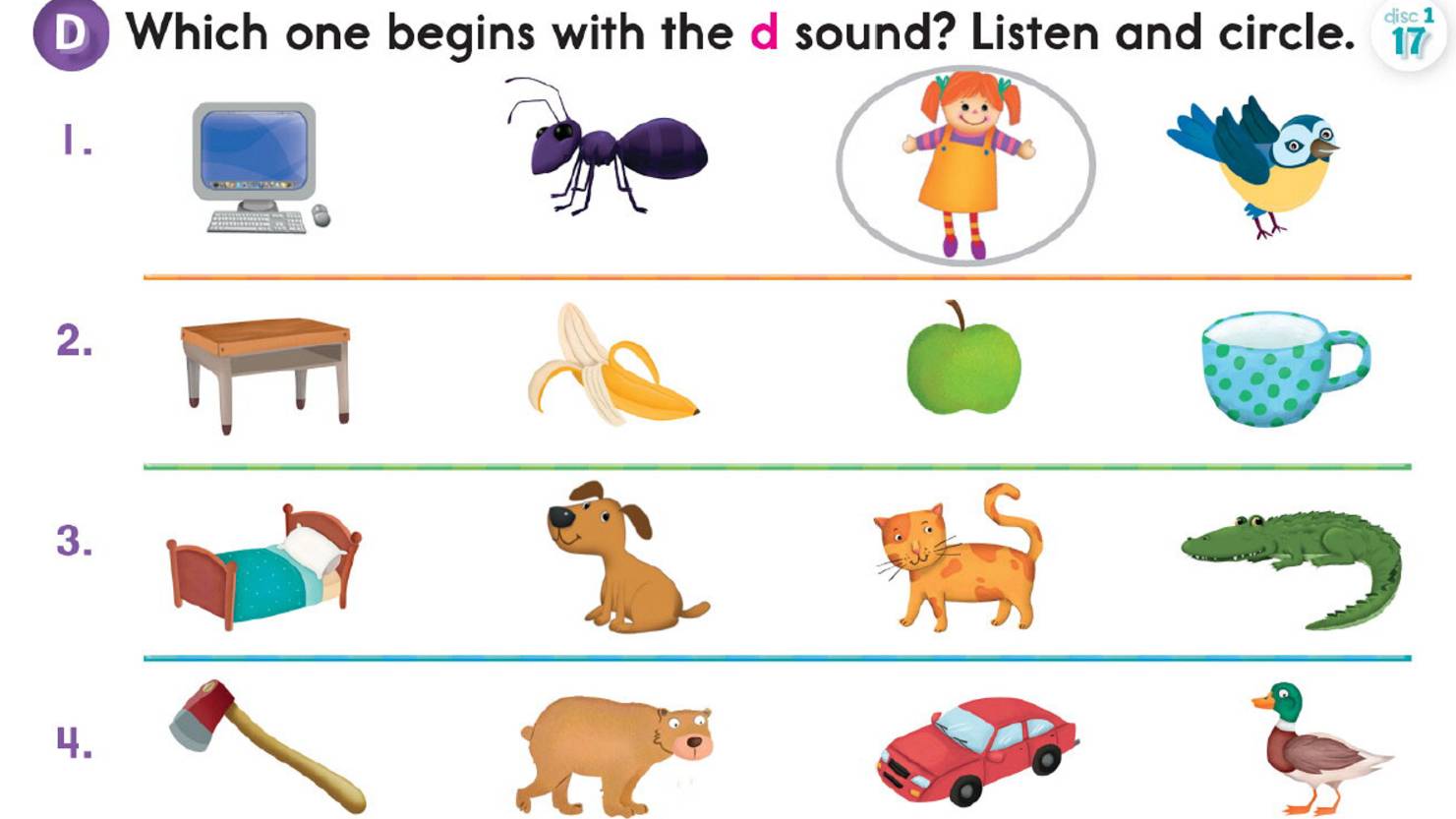 Oxford Phonics 1 disk 1 track17