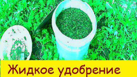 Жидкое удобрение