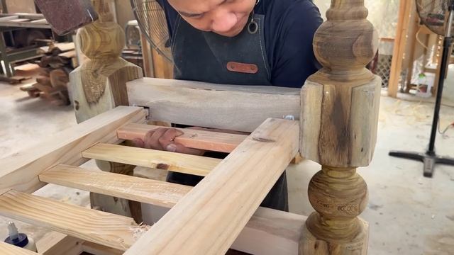 Building a DANGEROUS Monolithic Table and Chair at 20 | Epic Woodworking Project