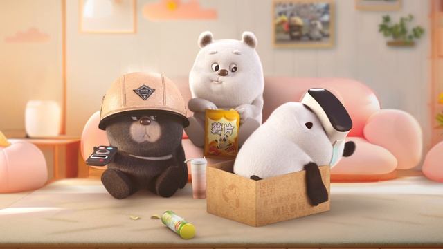 Бамбуковая панда🐼🐻в 1-й раз катается на американских горках/Панда в очках виртуальной реальности
