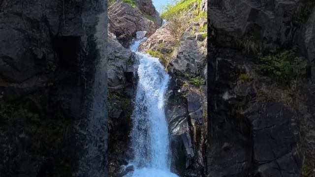Водопад Бабий Камень. Удивительная Камчатка.