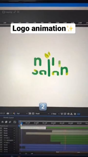 After effects лого анимация