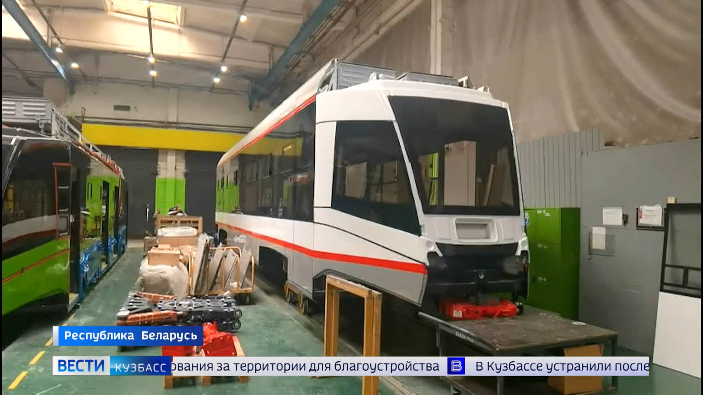 «В первую очередь, нас интересуют трамваи»: Илья Середюк посетил белорусский завод «Белкоммунмаш»