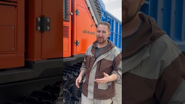 Машина энергетическая самоходная (гидростатическая трансмиссия, самосвальный кузов, мульчер навесной