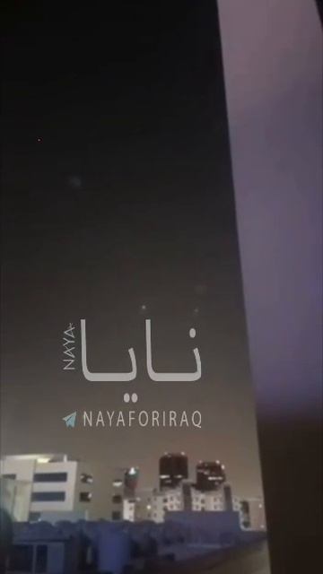 Работа ПВО в Катаре.