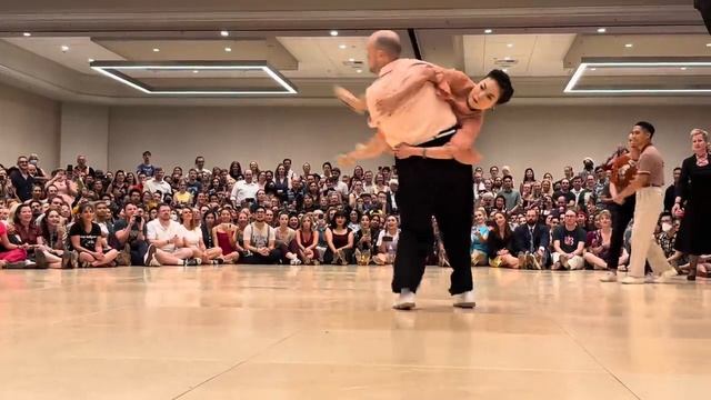 Unforgettable Lindy Hop Moments_ Camp Hollywood 2023 Open Lindy Finals (SIDE VIEW)