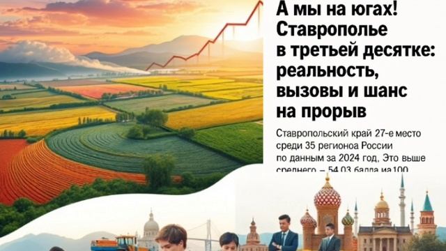 А мы на югах! Ставрополье в третьей десятке: реальность, вызовы и шанс на прорыв"