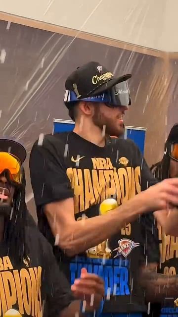 Chet had to teach the Thunder how to pop bottles