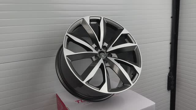 Диски CN Forged 1333 21 9.5J вес 15,7kg Gunmetal Machined Face