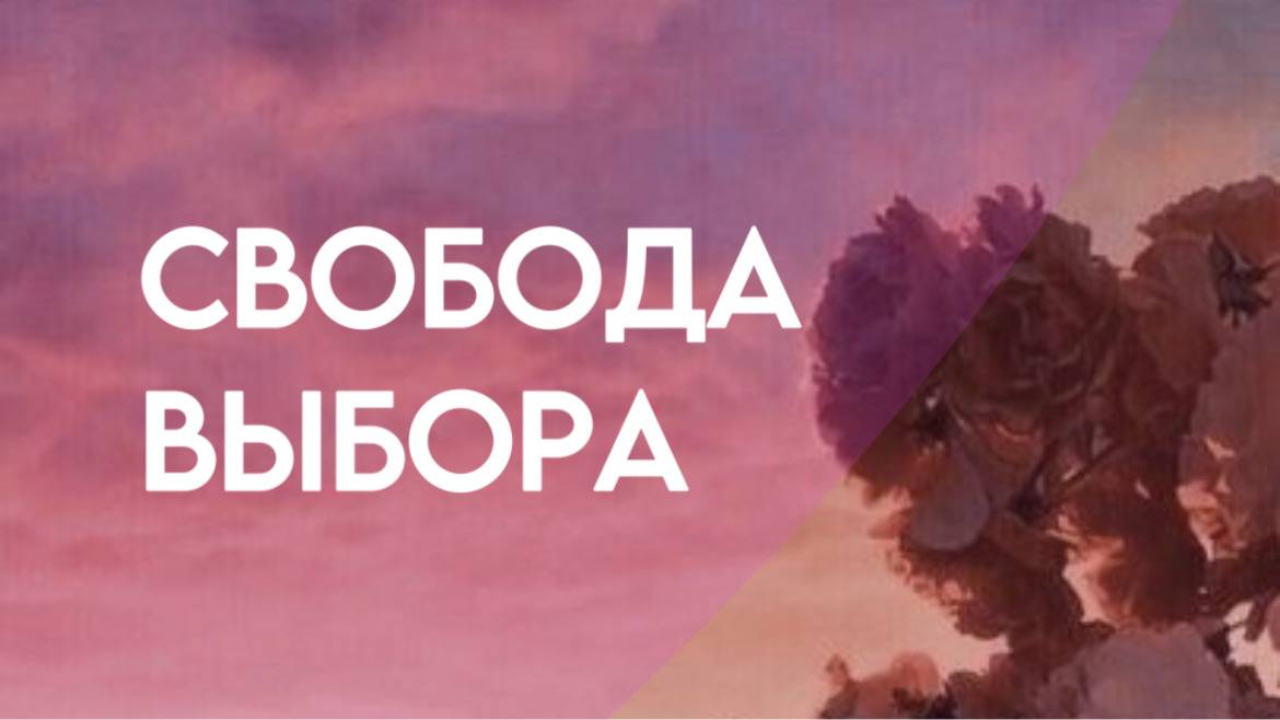 Свобода выбора | Освобождение от ответственности | Принятие и поддержка