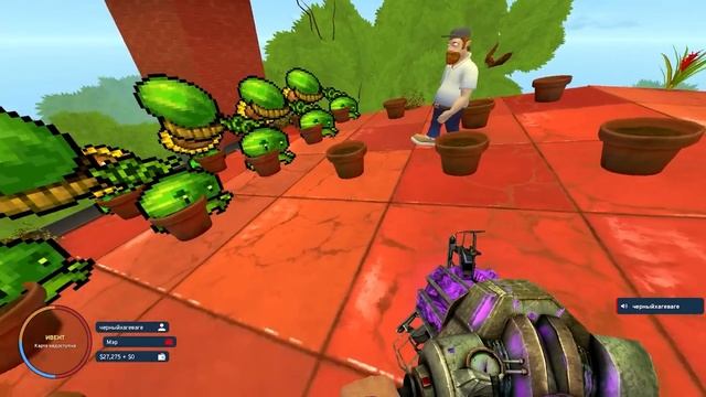 DRЫNDA Я Играю за Зомби на Крыше в PLANTS VS ZOMBIES в VR в Garry's mod