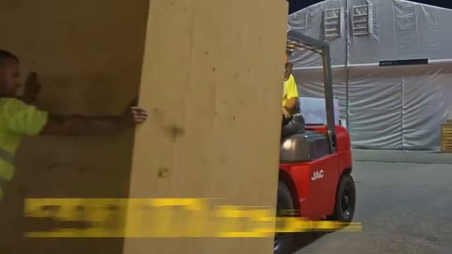 Вилочные погрузчики JAC на Формуле 1 Гран-При Сочи