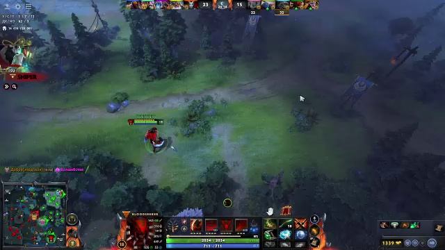 Нарезки стримов на низком рейтинге в  Dota 2