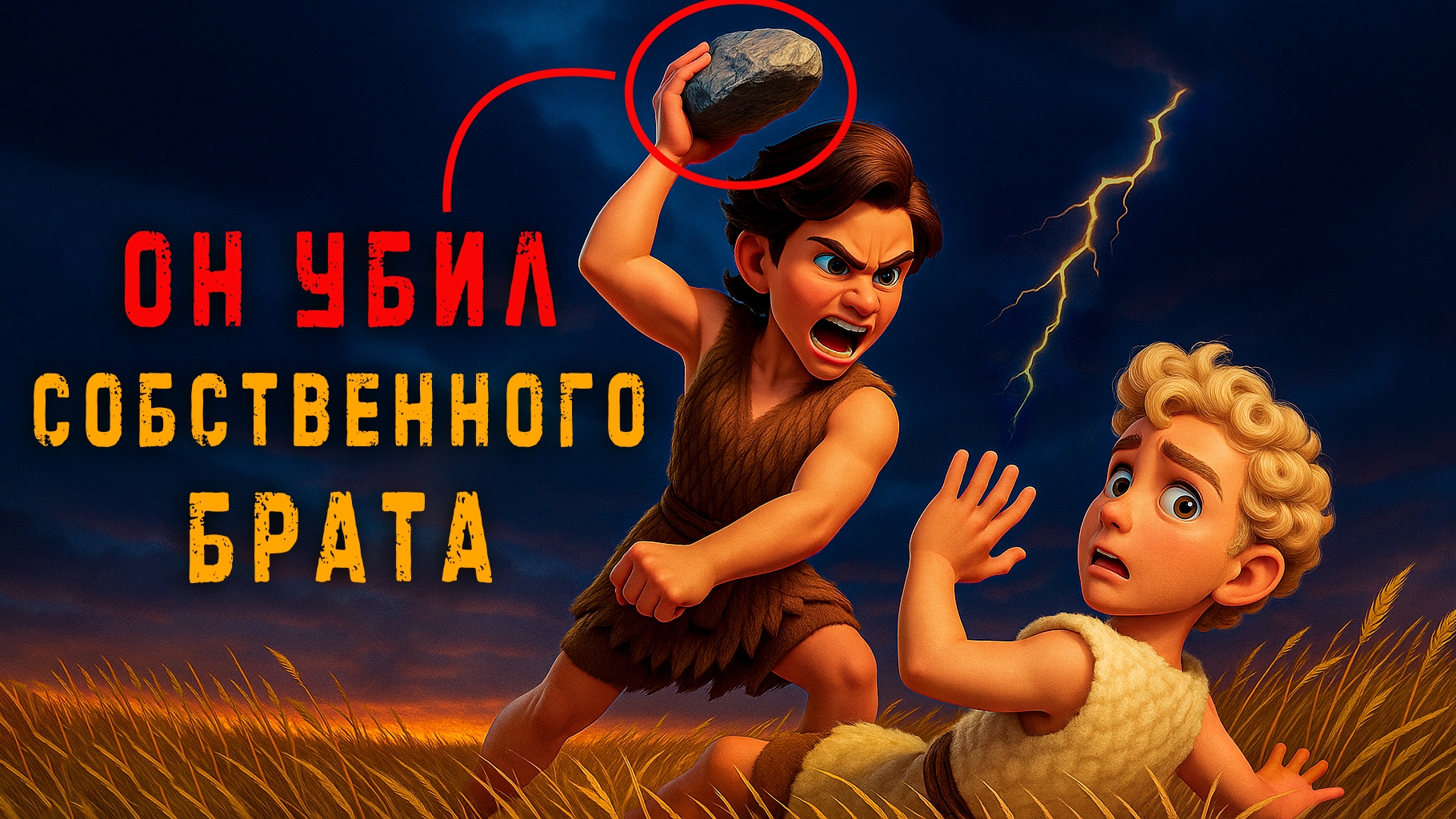Каин и Авель: История первого убийства | Библейский мультфильм