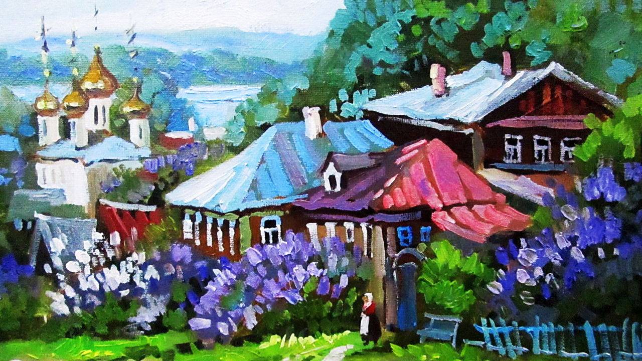 Пейзажи художника Альбины Шуберт