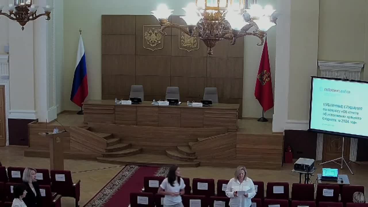 Публичные слушания «Об отчете об исполнении краевого бюджета за 2024 год»