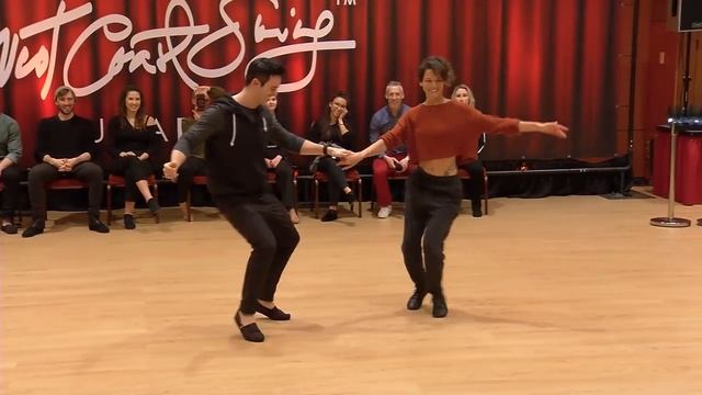 Jordan Frisbee & Emeline Rochefeuille - Champions Jack&Jill - Budafest 2020 _Macarena_