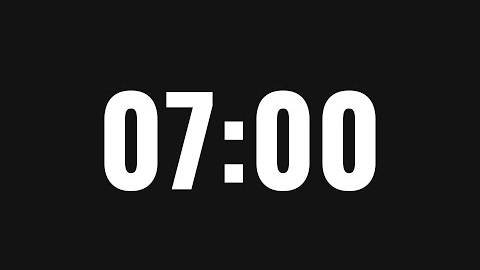 7 Minute Timer