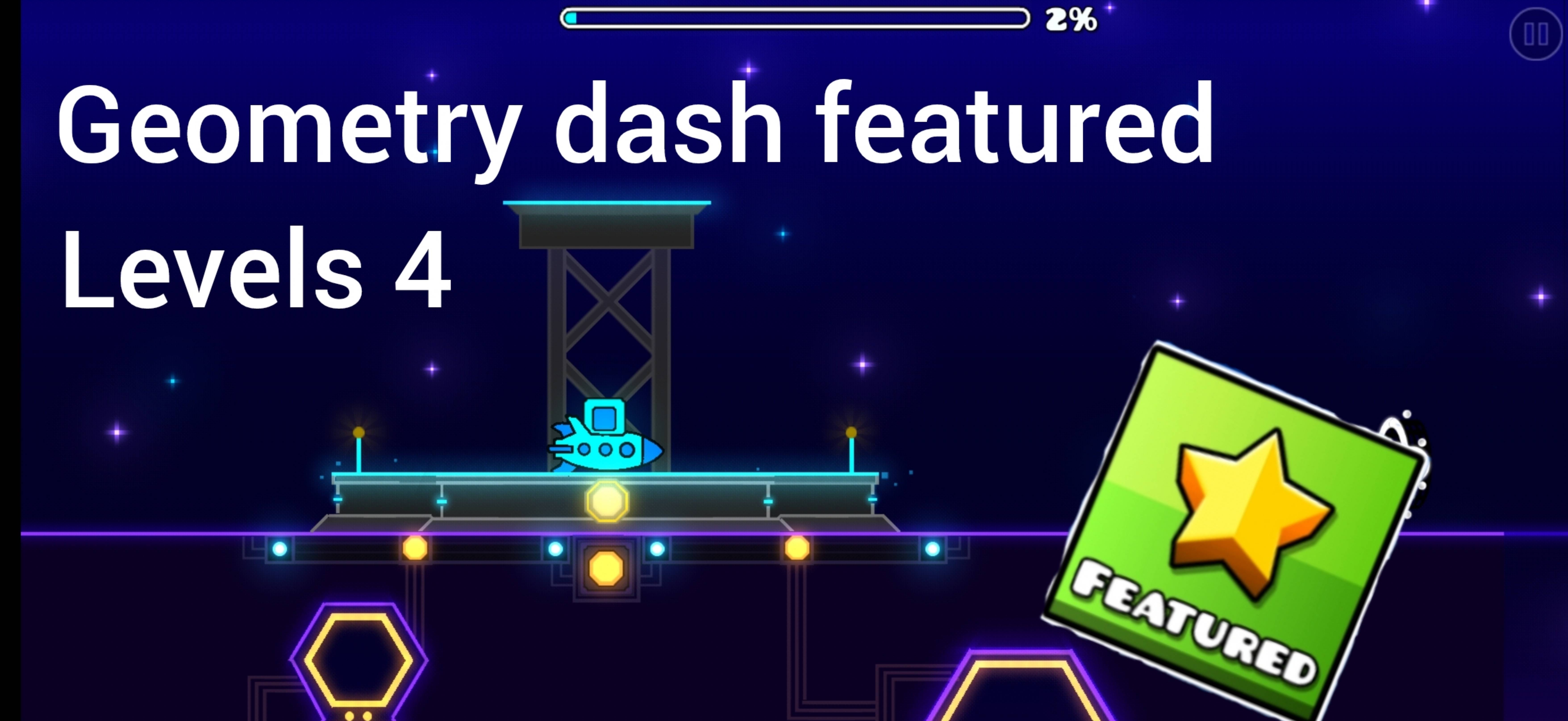 Прохожу geometry dash featured levels 4